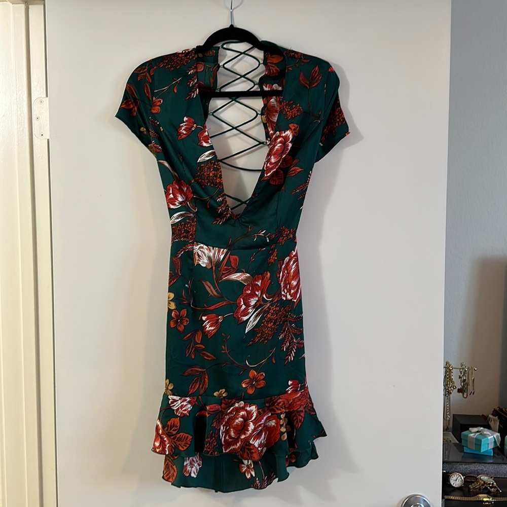 PrettyLittleThing Strappy Back Dress